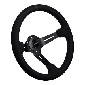 DND Performance Interior�@Race�@�A���J���^�[�� �u���b�N�X�e�b�`�@350mm�@�X�e�A�����O�@75mm�f�B�[�v�@���[�X�@USDM�@�n���h��