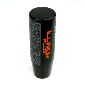 ILLINIUM FLUX�@Black Elephant Shift Knob�@�u���b�N�@�I�����W�@�G���t�@���g�C���j�E���t���b�N�X�@�V�t�g�m�u�@USDM8x1.25 10x1.25 10x1.5 12x1.25 12x1.5 12x1.75