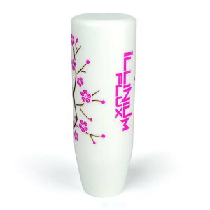 ILLINIUM FLUX�@White Hand Painted Sakura Blossom Knob �z���C�g�@�s���N�@���@�T�N���C���j�E���t���b�N�X�@�V�t�g�m�u�@USDM8x1.25 10x1.25 10x1.5 12x1.25 12x1.5 12x1.75