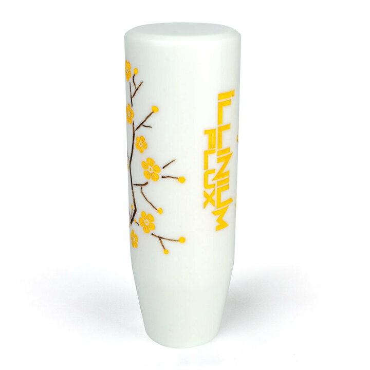 楽天市場】ILLINIUM FLUX White Hand Painted Sakura Blossom Knob 