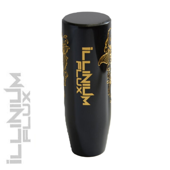 楽天市場】ILLINIUM FLUXKoi Fish Knob ブラック ゴールドイリニウム  
