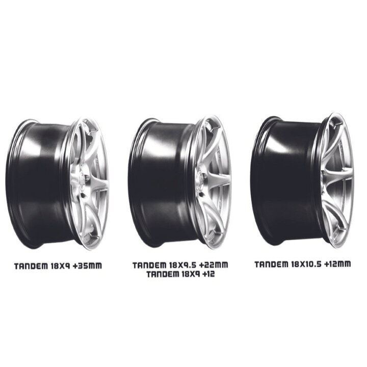 楽天市場】【正規代理店】 KANSEI WHEELS TANDEM タンデム 1本 17 