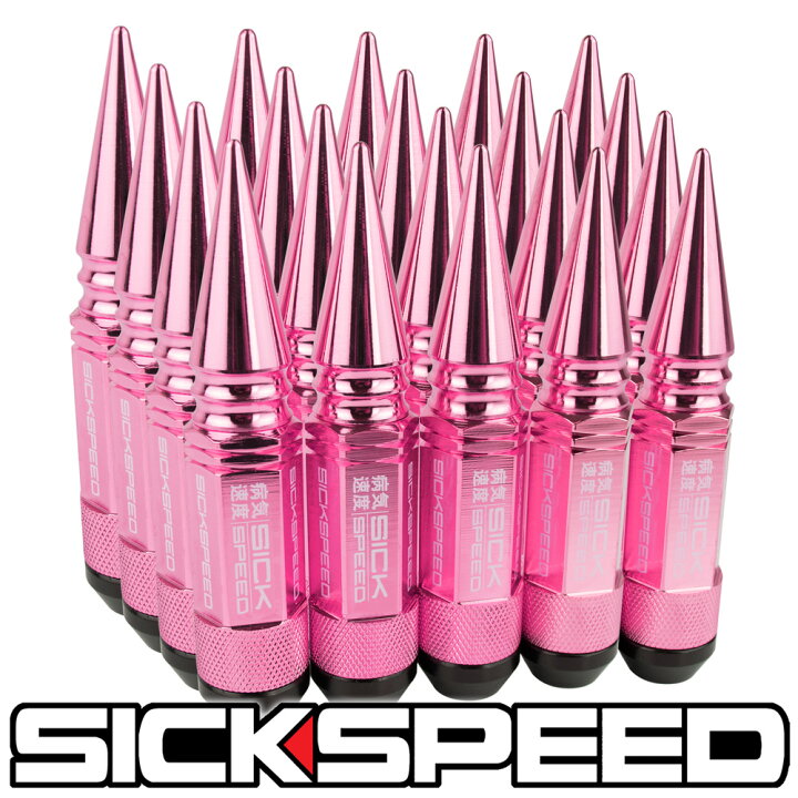 楽天市場】SICKSPEED 3Pハイブリッドナット スパイク ロングタイプ 