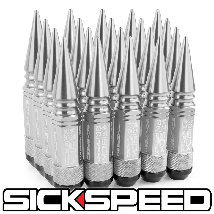 楽天市場】SICKSPEED 3Pハイブリッドナット ショートタイプ ポリッシュ 