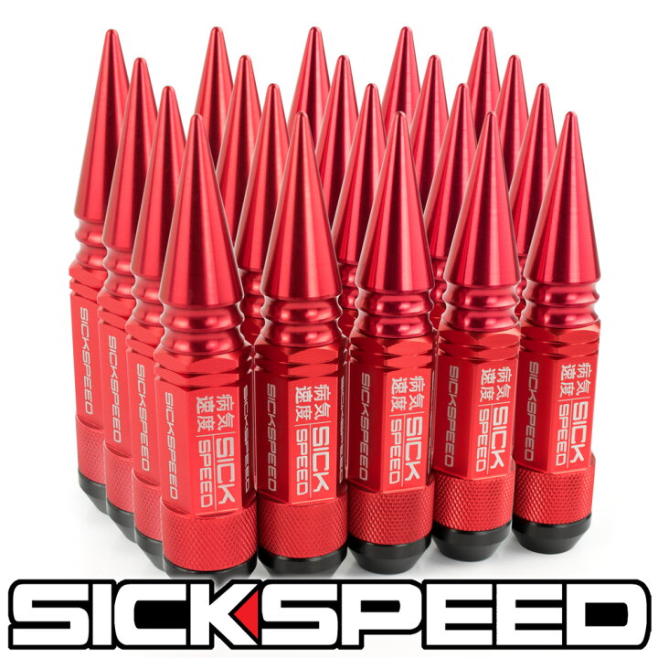 SICKSPEED ハイブリッドナット ミンティ 16本【USDM】 楽天市場 