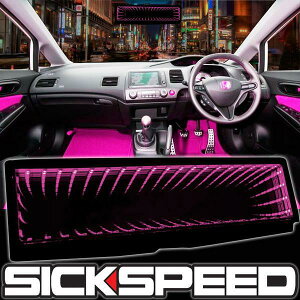 SICKSPEED�@�M�����N�V�[LED�~���[�@�s���N���[���~���[ �o�b�N�~���[ �~���[�J�o�[ GALAXY �V�b�N�X�s�[�h�@USDM
