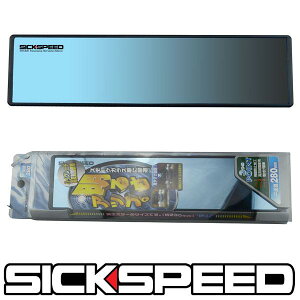 SICKSPEED�@�N���b�v�I���~���[�@300mm�@�u���b�N�@�u���[�@�N���[���@�J�[�u�@�R���P�[�u�@�t���b�g�@���[���~���[ �o�b�N�~���[ �~���[�J�o�[�@�V�b�N�X�s�[�h�@USDM