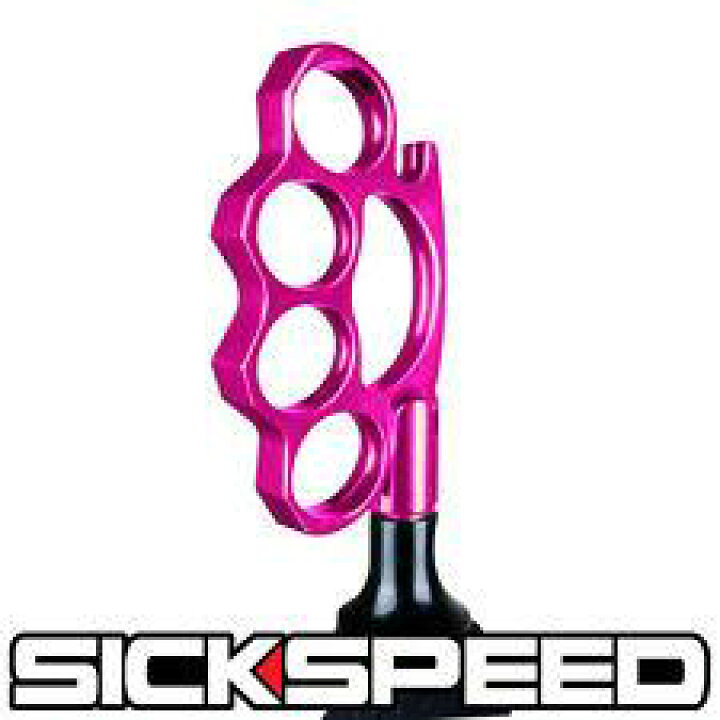 楽天市場】SICKSPEED メリケンサック ピンクシフトノブ シックスピード 