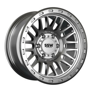 �y���񂹏��i�zSSW OFFROAD�@GRIFFON�@�O���t�H���@�}�V���h�V���o�[�@17�C���`�@9J�@17x9.0-25�@PCD139.7x6H�@�z�C�[�� WHEEL �I�t���[�h USDM�@�����h�N���[�U�[ �����N�� �n�C���b�N�X FJ�N���[�U�[ 