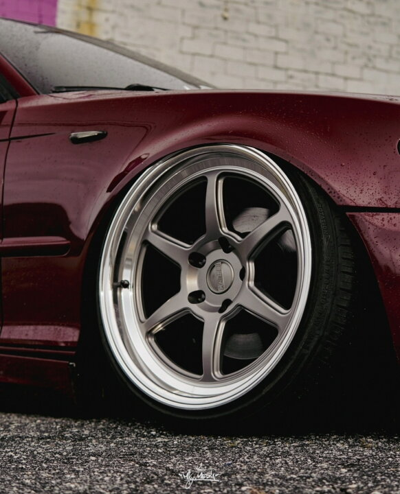 楽天市場】KANSEI WHEELS ROKU マットグレー 1本 18 インチ 9J 9.5J 