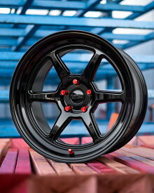 KANSEI WHEELS　ROKU　グロスブラック　1本　18 インチ　9J 9.5J 10.5J　PCD 100 108 110 114.3 120　カンセイホイール　ロク　USDM　JDM　ホイール　スタンス　ドリフト　サーキット