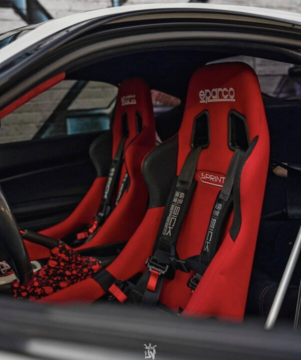 楽天市場】SICKSPEED 4点式レーシングハーネス ピンク 1セットシート 