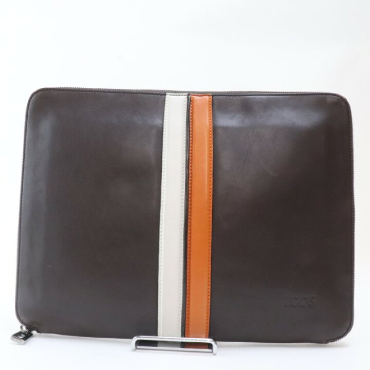 楽天市場】【中古】2311-53 トッズ クラッチバッグ 書類ケース TOD