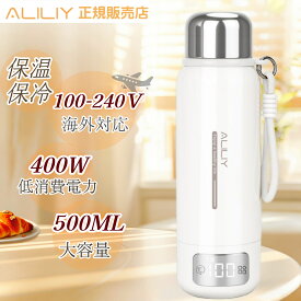 【エントリー5倍】電気ケトル ポータブル 真空断熱構造 保温保冷 316ステンレス トラベルケトル
