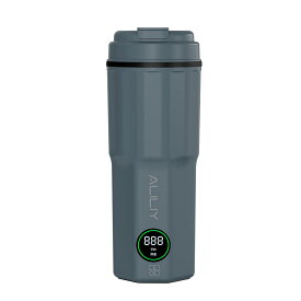 【エントリーP5倍】電気ケトル ポータブル 海外対応 電圧100-240V 携帯 湯沸かしケトル 小型 6段階温度調節 1-24H予約機能 保温 400ml トラベルケトル ステンレス 二重構造 旅行 一人用 ギフト 防災グッズ アウトドア コンパクト 電気ポット コーヒー 持ち運び