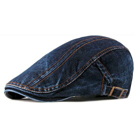 [FREESE] ハンチング 帽子 メンズ ワーク キャップ デニム 綿100% UVカット 軽量 オールシーズン