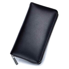 [GASUSI] 財布 36枚カード入れ レディース メンズ 大容量収納 本革 長財布 カードケース じゃばら式 L型 スマホ収納 磁気防止 スキミング防止 おしゃれ 御札入れ シンプルなデザイン 人気