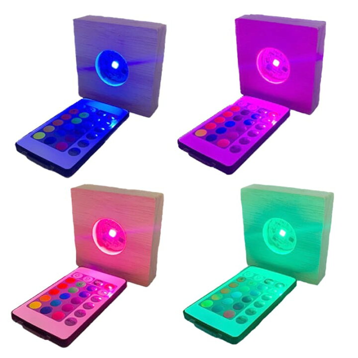 楽天市場】スフィアライトアップ 16色 光る LED ディスプレイ USB式 