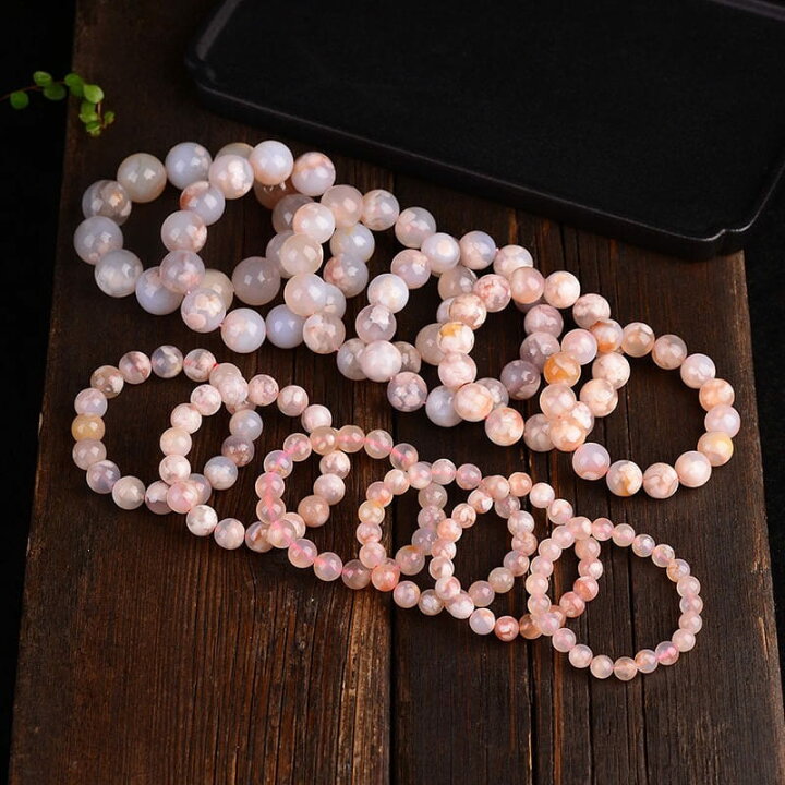 楽天市場】【洗練品】桜瑪瑙 桜アゲート チェリーブロッサムアゲート 