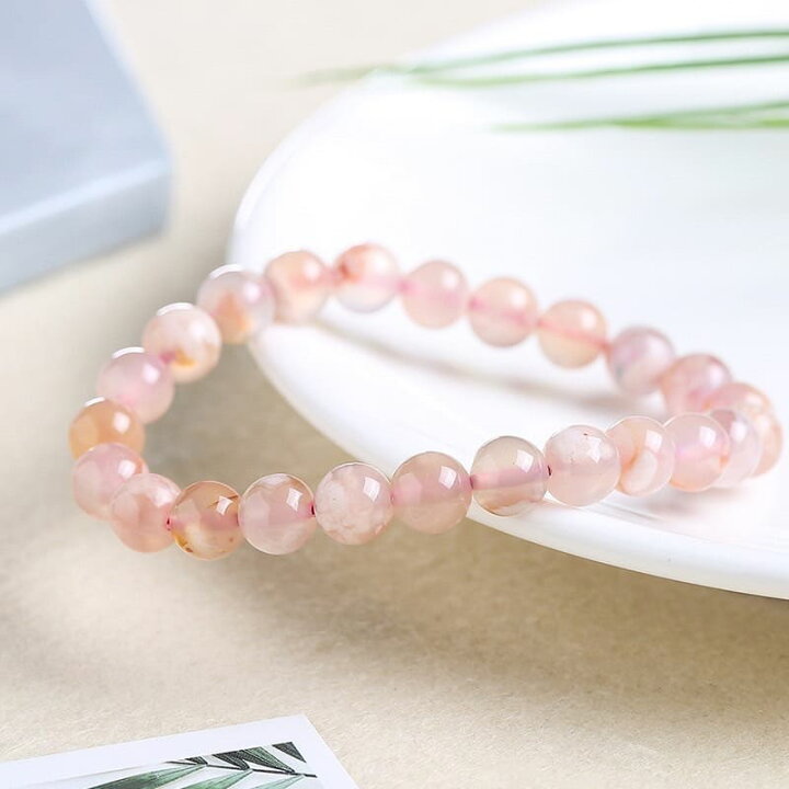 楽天市場】【洗練品】桜瑪瑙 桜アゲート チェリーブロッサムアゲート 