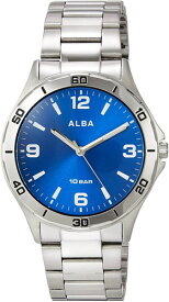 [セイコーウォッチ] 腕時計 アルバ スポーツ 日常生活用強化防水（10気圧）ドーム無機ガラス AQPK412 メンズ シルバー