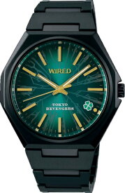 [セイコーウオッチ] 腕時計 ワイアード 東京リベンジャーズ コラボモデル タケミチモデル アナログ AGAK713 メンズ ブラック