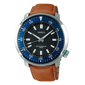[限定モデル][ワイアード]WIRED 腕時計 WIRED SOLIDITY 逆回転防止ベゼル 限定モデル800本 20気圧防水 AGAJ701 メンズ