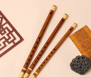 篠笛 7穴 竹製 天然竹 六/七/八本調子 シンプル 楽器 演奏 カラーランダム発送