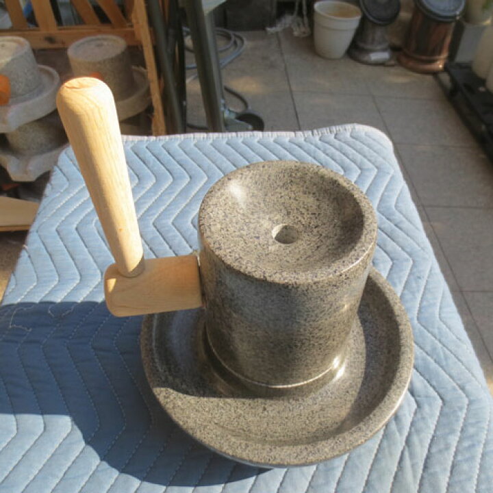 茶臼 ちゃうす 抹茶 石臼 （いしうす） ひき臼 （ひきうす） 13型