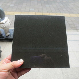 黒みかげ石 板石20x20x1cm 石板 平板 黒板 黒みかげ石 正方形 プレート 皿 スレートプレート 台座 飾り台 送料無料！！