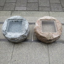 楽天市場】水鉢 御影石の通販