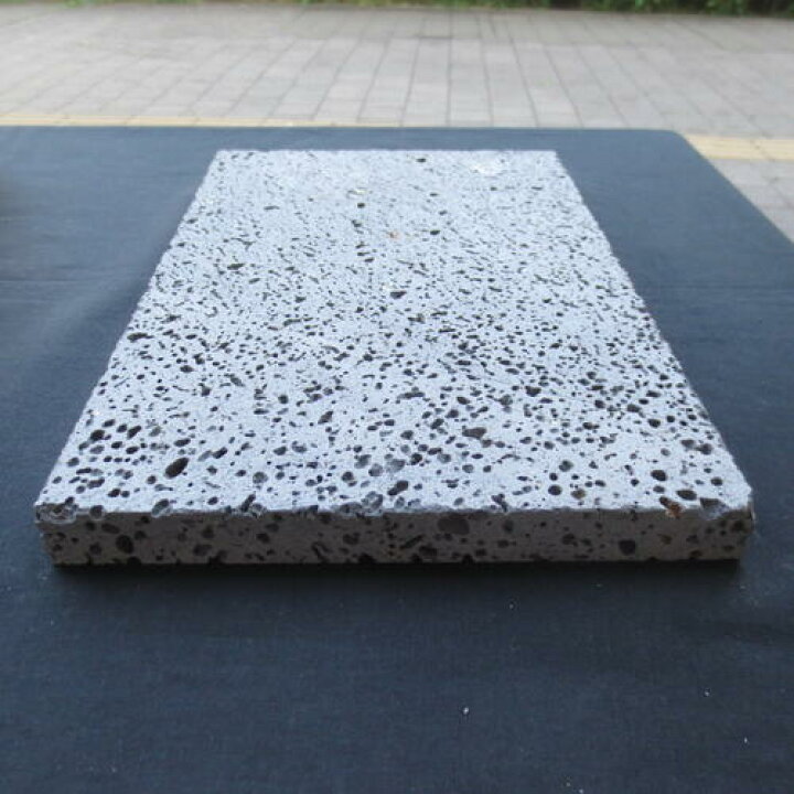 楽天市場】溶岩プレート10枚 30x20x厚み約2cm 気孔あり(約3kg) 溶岩板  