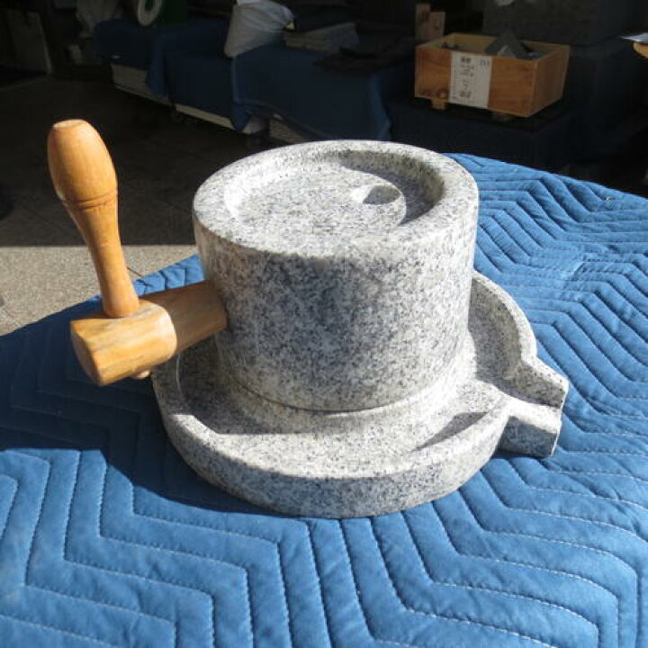 楽天市場】石臼 （いしうす） ひき臼 （ひきうす）御影石 20型 約17kg  
