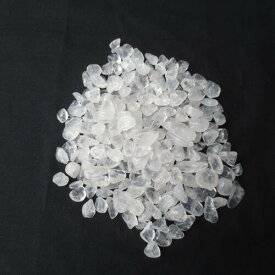【本物】水晶粒 大粒 天然 300g さざれ石 チップ 砂利 【送料無料】