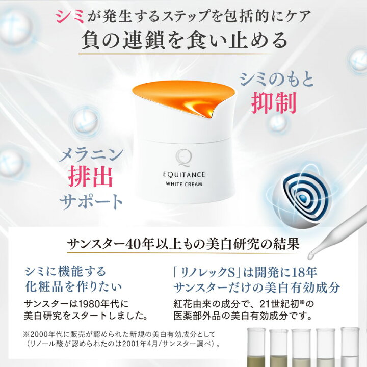楽天市場】【サンスター公式通販】薬用美白クリーム ホワイトクリーム 