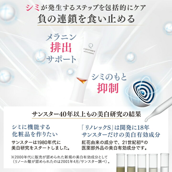 楽天市場】【サンスター公式通販】 エクイタンス ホワイトエッセンス  