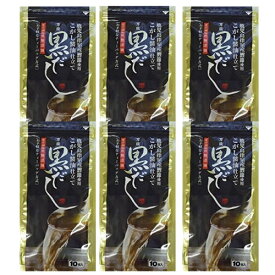 送料無料 鰹節屋の万能黒だし（8.8g×10包入）×6個 山吉國澤百馬商店 化学調味料、合成保存料等の添加物不使用！ しゃぶしゃぶ あったか鍋物 おでん無添加 指宿鰹節 鹿児島県産 山川港 小分け パック
