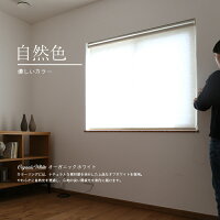 ロールスクリーン麻タイプロールカーテン幅60cm遮光窓目隠し【送料無料】