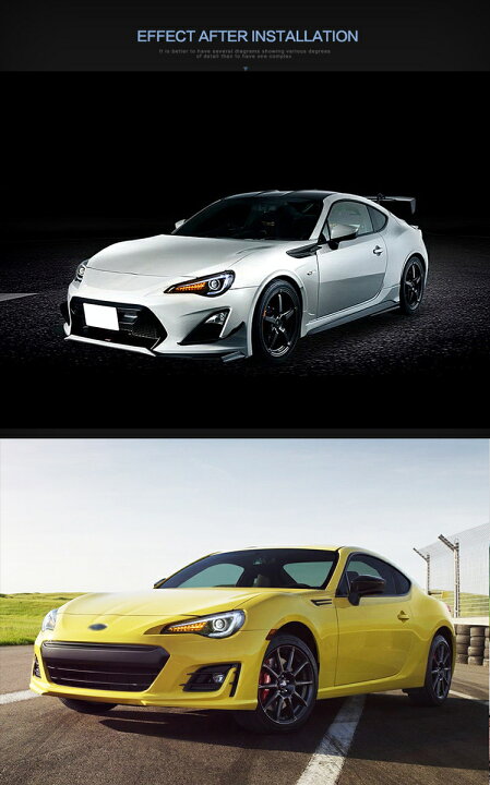 楽天市場】【LEDバルブ付】VLAND 86 FT86 ハチロク BRZ ヘッドライト 