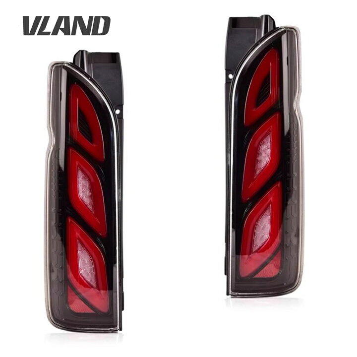 楽天市場】VLAND 新作 200系 ハイエース テールランプ 全LED レジアス 