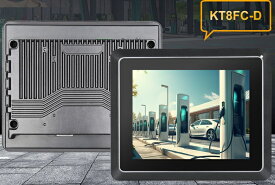 高輝度タッチパネルディスプレイ NEWAY KT7FC-D 7インチワイド(16:9) 800cd/m2 産業用タッチパネル液晶ディスプレイ VGA HDMI DVI IP65フロント防塵防水 投影静電式タッチパネル 1024x768