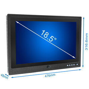 �}�������j�^�[ Rejitek IM-40185W-25FH5A �D������ 18.5�C���` 16:9 VGA,HDMI���́A�t�����gIP65�h��/�h�o�A���I�h�~�AVR�m�u �P�x�����A�p�l����t