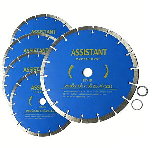 �ō����_�C�������h�J�b�^�[ DC250 ���a250mm×5�� [�����E�������p] / ���������O�t��(20mm/22mm)
