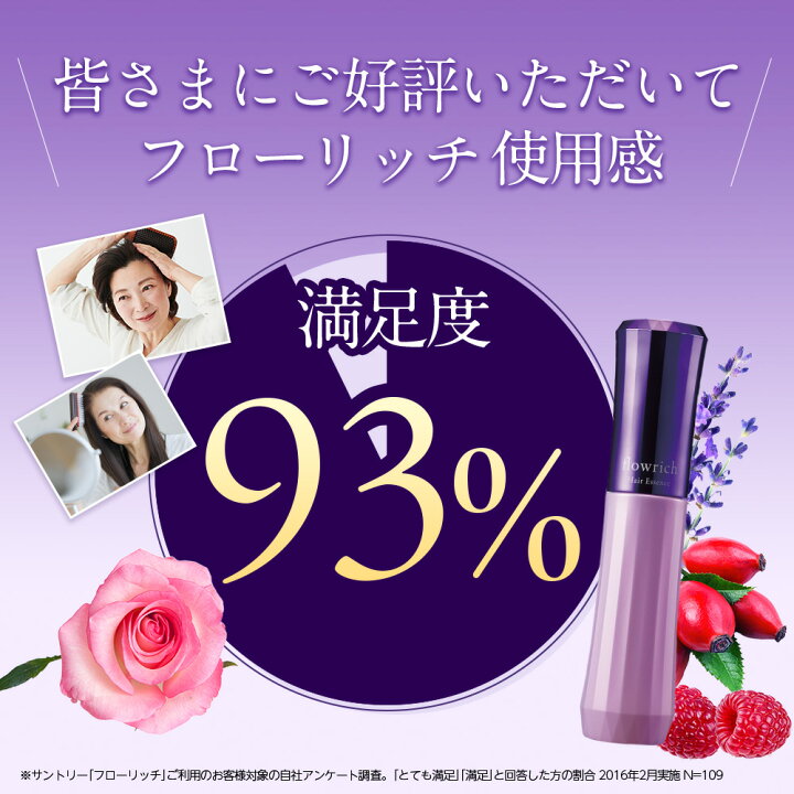 楽天市場】サントリー 公式 フローリッチ 医薬部外品 薬用育毛剤 薄毛 