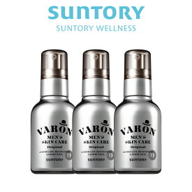 サントリー 公式 VARON ヴァロン オールインワンセラム ORIGINAL FRESH CLASSIC 無香性 120mL（約2カ月分） ×3個セット オールインワン メンズ スキンケア