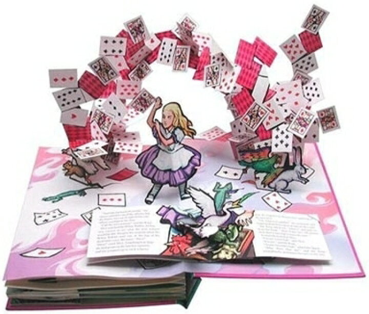 楽天市場 英語版 Alice S Adventures In Wonderland 不思議の国のアリス 紙の魔術師 ロバート サブダによるアリスの世界 モノクル Toys インテリア
