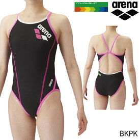 アリーナ arena 練習用水着 レディース タフスーツ トレーニングワンピース オープンバック TOUGHSUIT 競泳水着 SAR-4100W