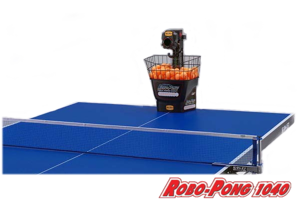 国内正規品 卓球ロボット 卓球台に載せるだけ 持ち運び簡単 セットアップ 40mmボール専用 プラスチックボール対応SANEI サンエイ 卓球マシン 送料無料 ストアー 11-090 ロボポン1040 三英 SAN-EI