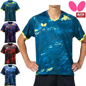 バタフライ BUTTERFLY 卓球 ユニフォーム ペルセード・シャツ ゲームシャツ メンズ レディース 46550