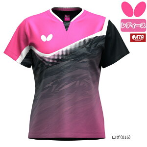 バタフライ BUTTERFLY 卓球 ユニフォーム ラウリー・シャツ レディース ゲームシャツ 47169